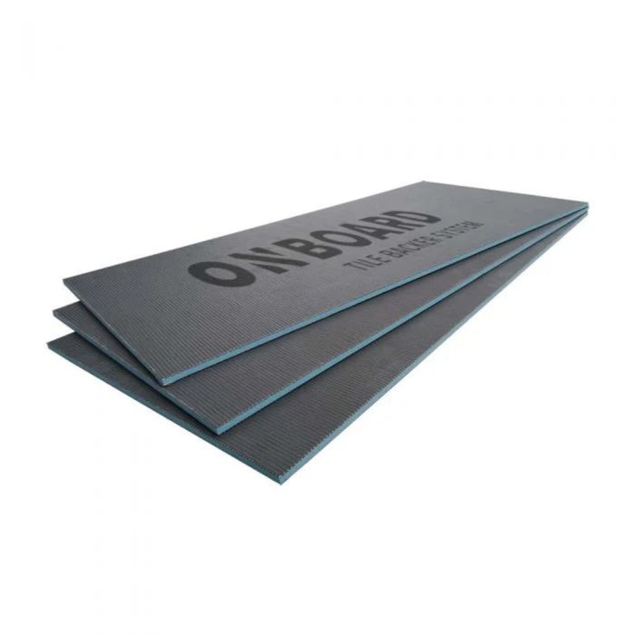6mm XPS Tile Backer Board measuring 1200 x 600mm, lightweight waterproof construction with reinforced surfaces, designed to provide a strong, stable base for wall and floor tiling.