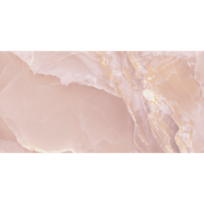 Onyx Rose 60x120cm Polished Rectified Tile- 1.44sqm perbox
