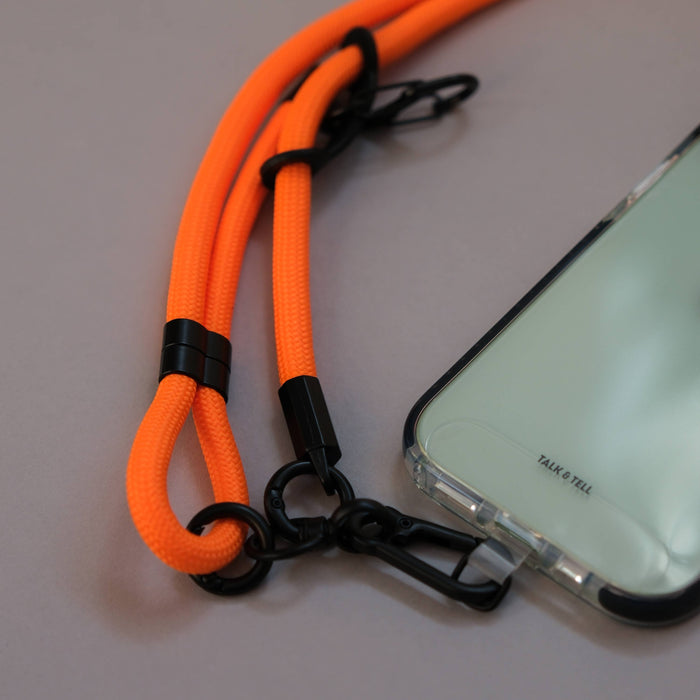Orange Crossbody Lanyard Adjustable Phone Strap