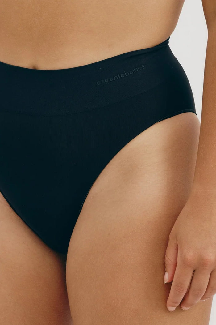 Organic Basics Smooth High Leg Briefs - 3 Colours