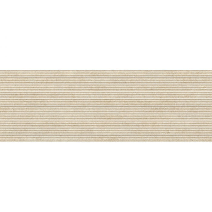Ostuni Beige Suite Decor 30 x 90cm Matt Rectified White Body Wall Tile - 1.08sqm perbox