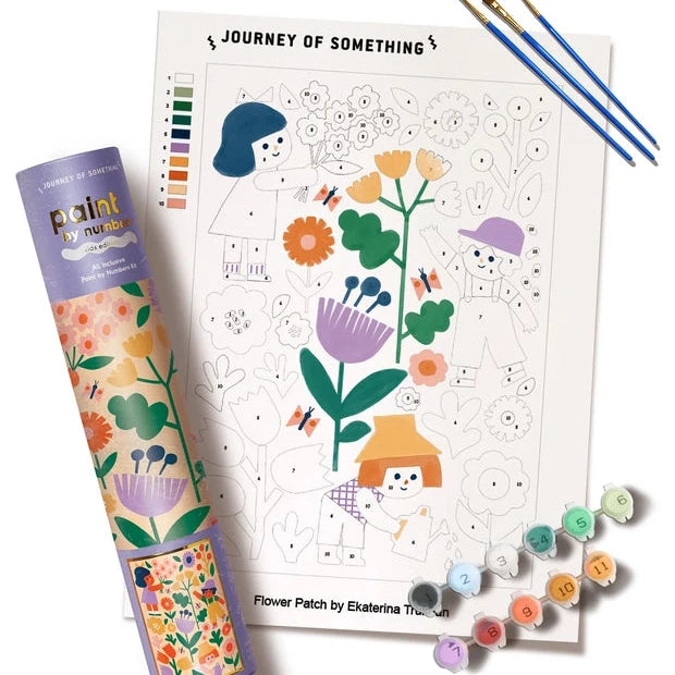 Paint By Numbers Kit & Canvas For Kids