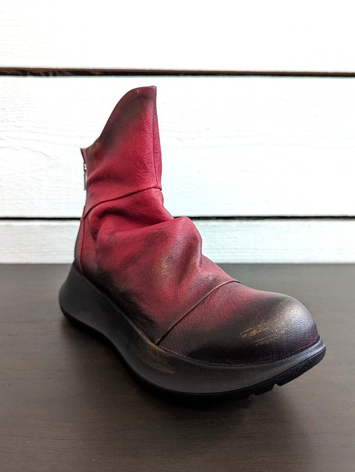 PAPUCEI ELLY Ankle Boots - Red Blue Woman