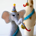 'Party Animal' Felt Bottle Toppers