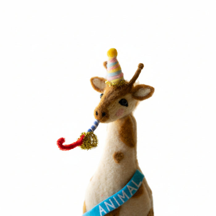 'Party Animal' Felt Bottle Toppers