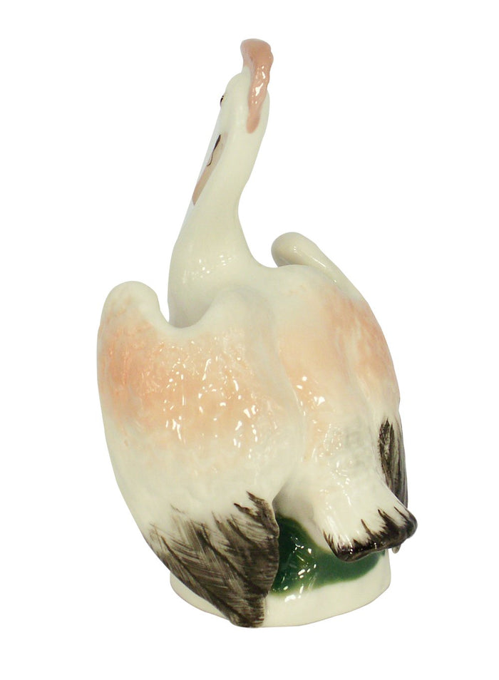 Pelican Bird Lomonosov Porcelain Collectible Figurine