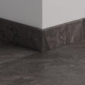 Pergo Vinyl Matching Skirting - Viskan Black Alpstone - 2400mm x 58mm x 12mm - Sold Per Length