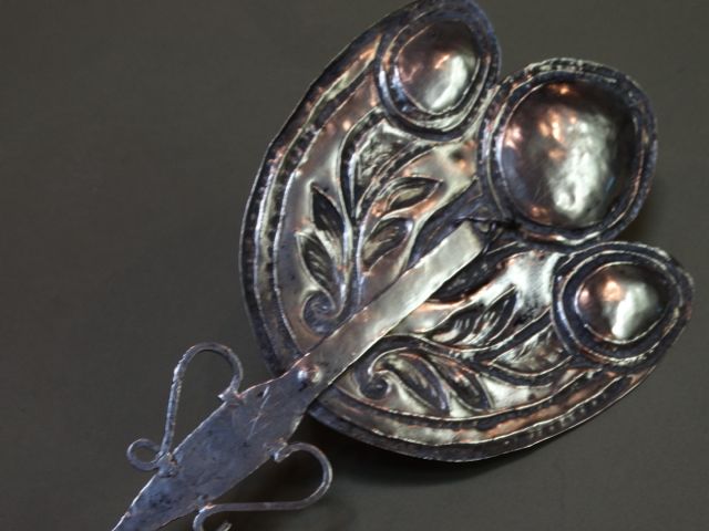 Peruvian Colonial Silver Hair Pin
