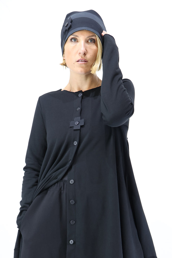 PLU Long Stripy Beanie