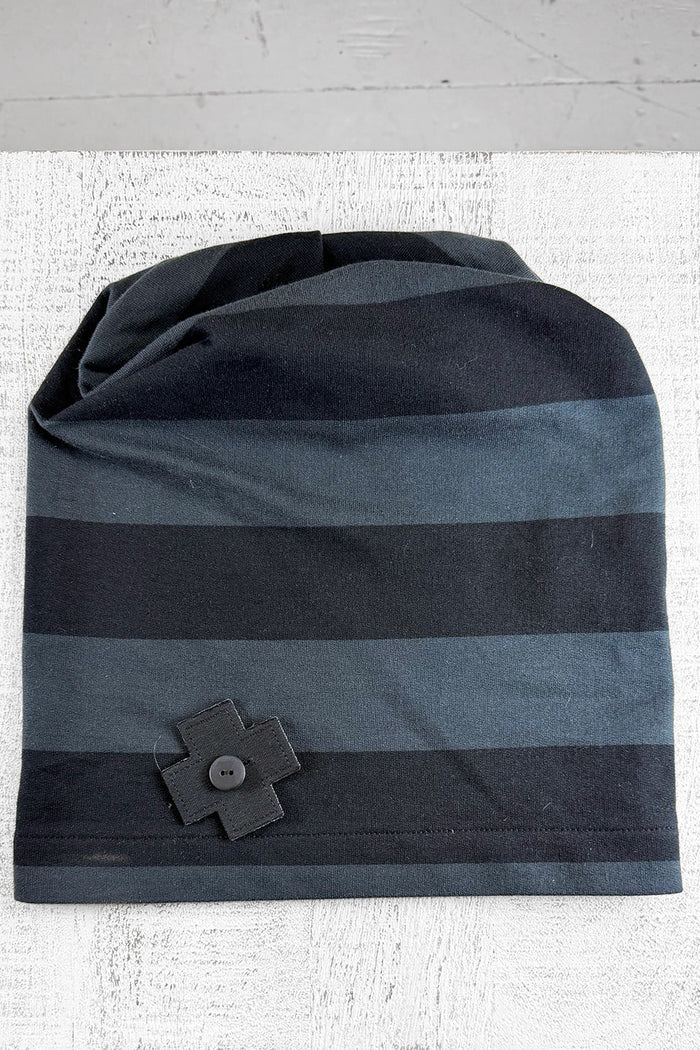 PLU Long Stripy Beanie