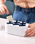 Popsicle Ice Cream Mold Maker - White - The Decor Kart