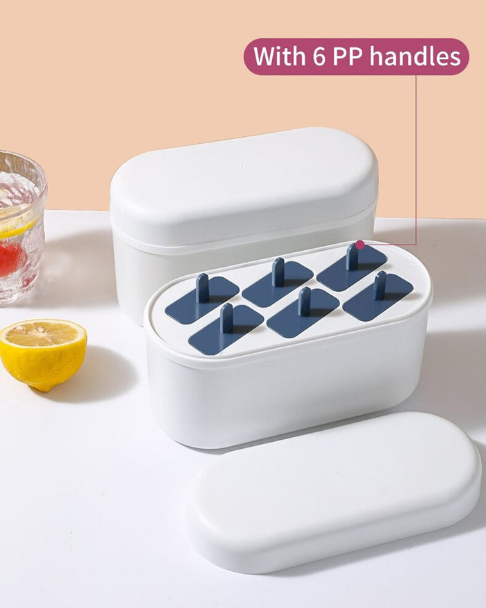 Popsicle Ice Cream Mold Maker - White - The Decor Kart