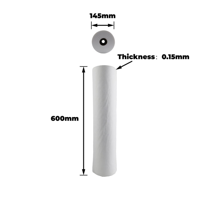 Proval Bed Sheet PP White Roll