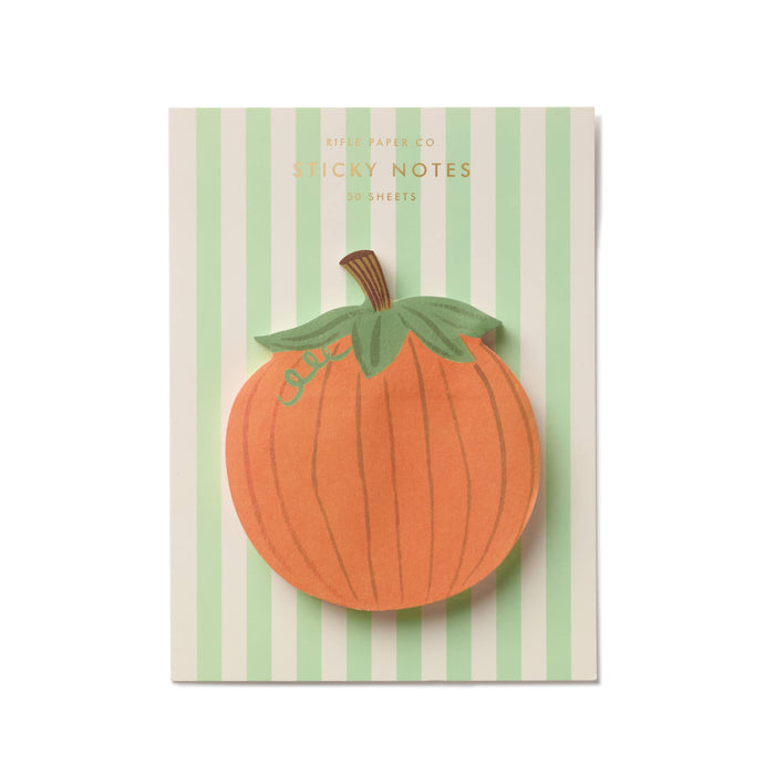 Pumpkin Sticky Notes