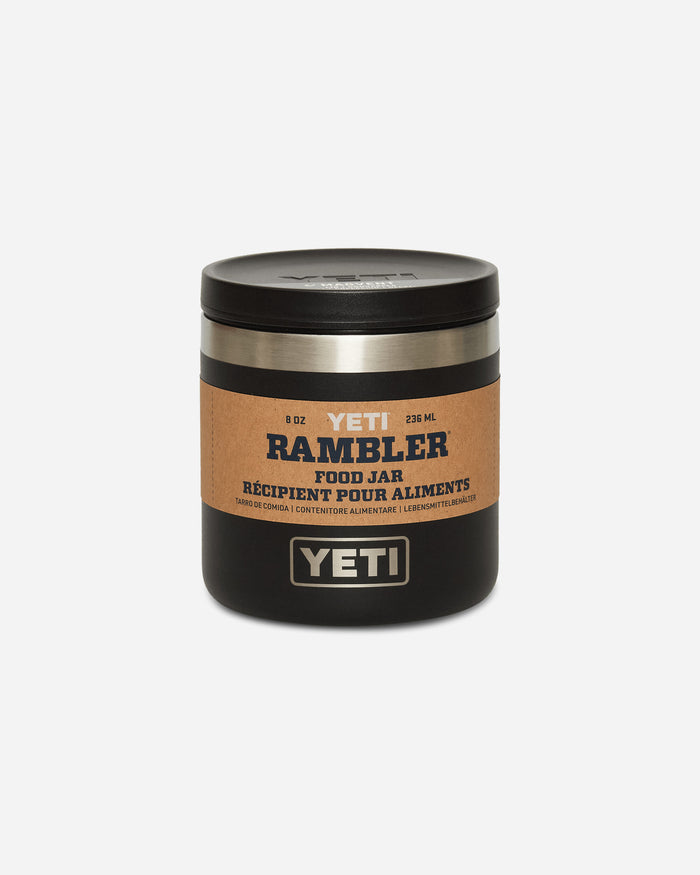 YETI Rambler Food Jar 8 Oz Black Tableware Table Accessories 70000003743 BLACK