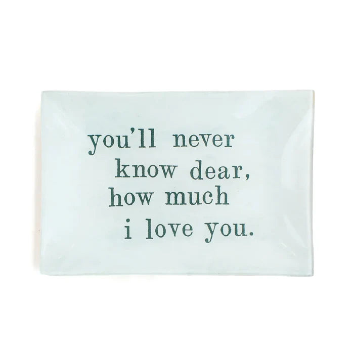 Rectangle Plate w/ Quote