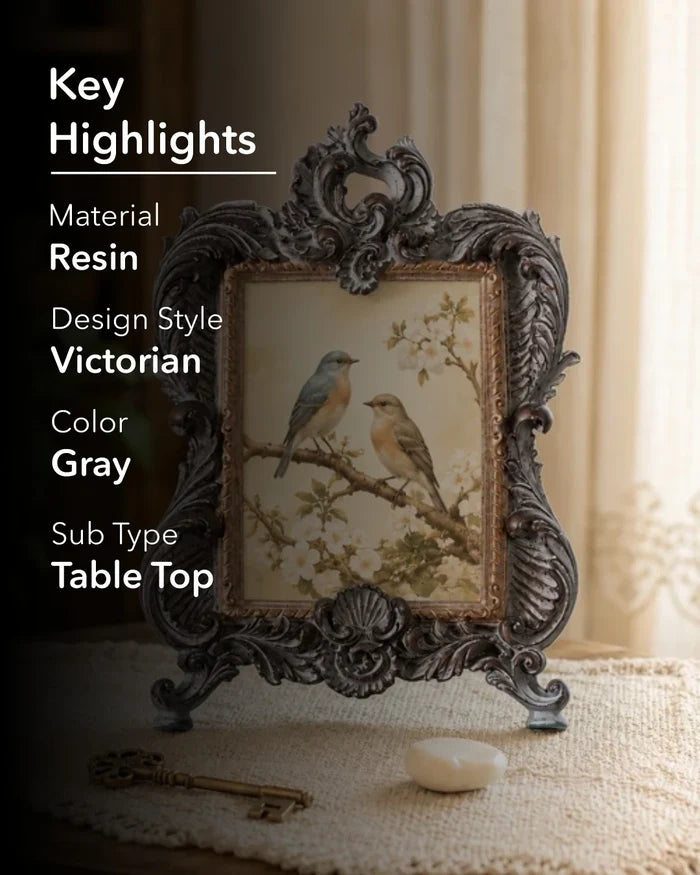 'Regality' Photo Frame - Rustic Grey