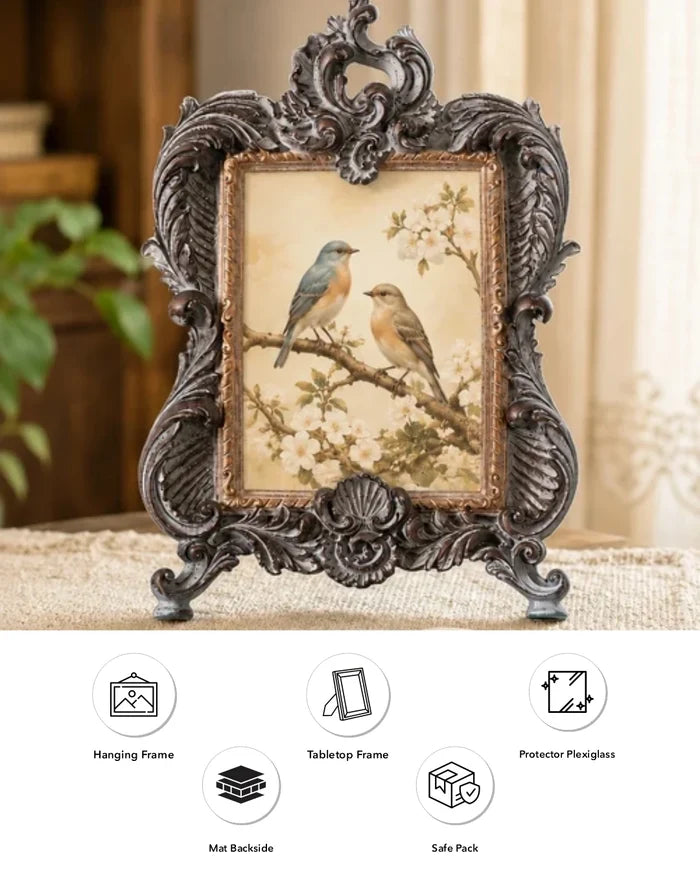 'Regality' Photo Frame - Rustic Grey