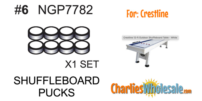 Replacement Part NGP7782 Pucks Set