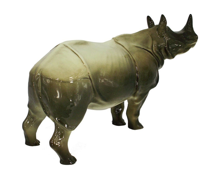 Rhinoceros Rhino Lomonosov Porcelain Collectible Figurine