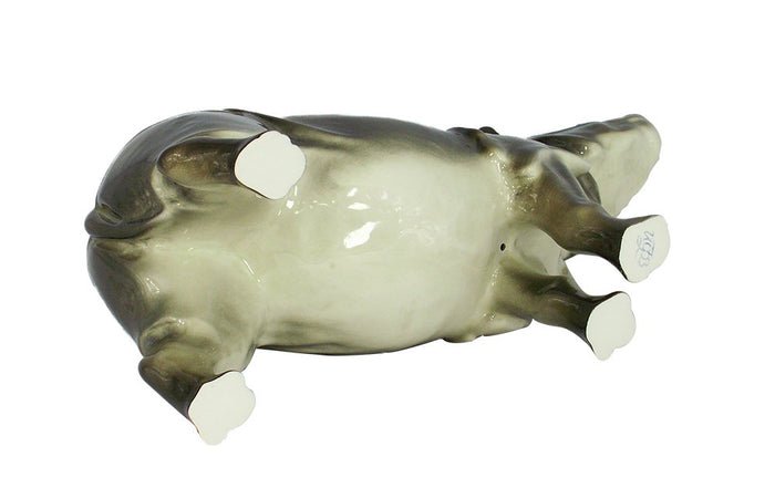 Rhinoceros Rhino Lomonosov Porcelain Collectible Figurine