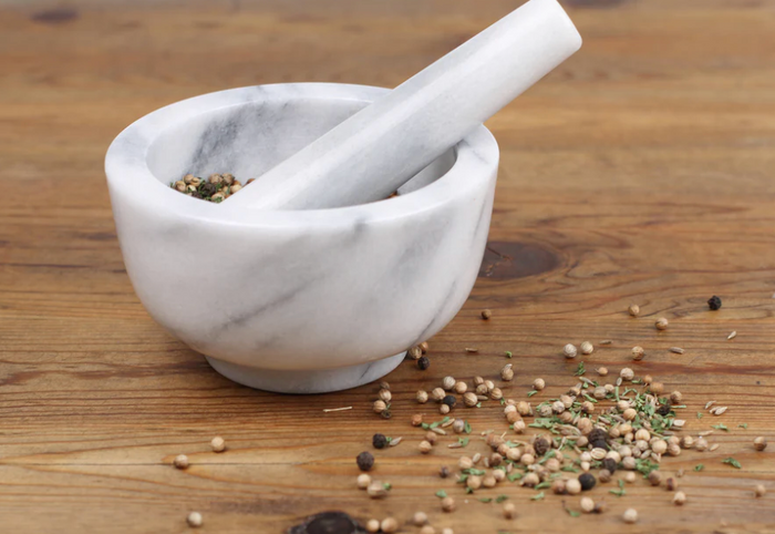 RSVP International | Marble Mortar & Pestle