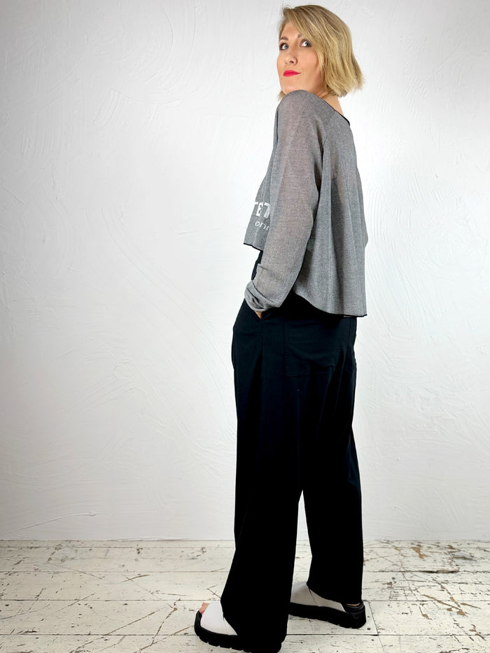 Rundholz Super High Waisted Drop Crotch Trousers '3390103'