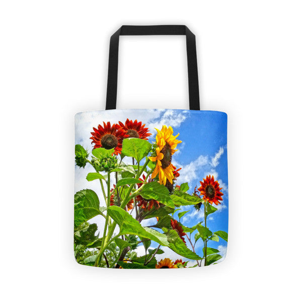 Rustic Sunflowers Tote bag