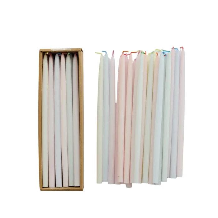 S/24 Multi-Colored Thin Tapers