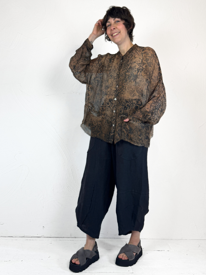 Sanctamuerte Semi Sheer Shirt S23