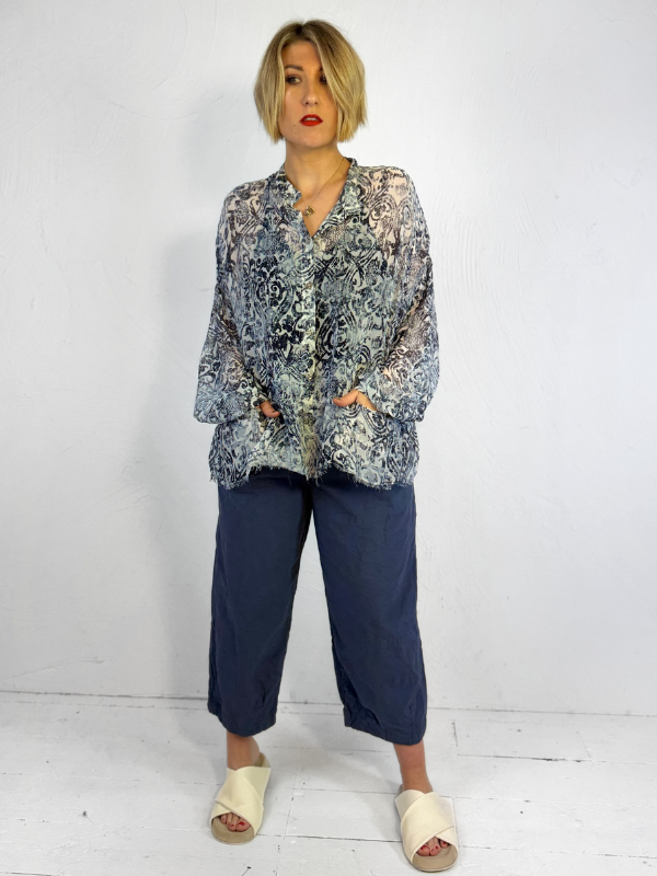 Sanctamuerte Semi Sheer Shirt S23