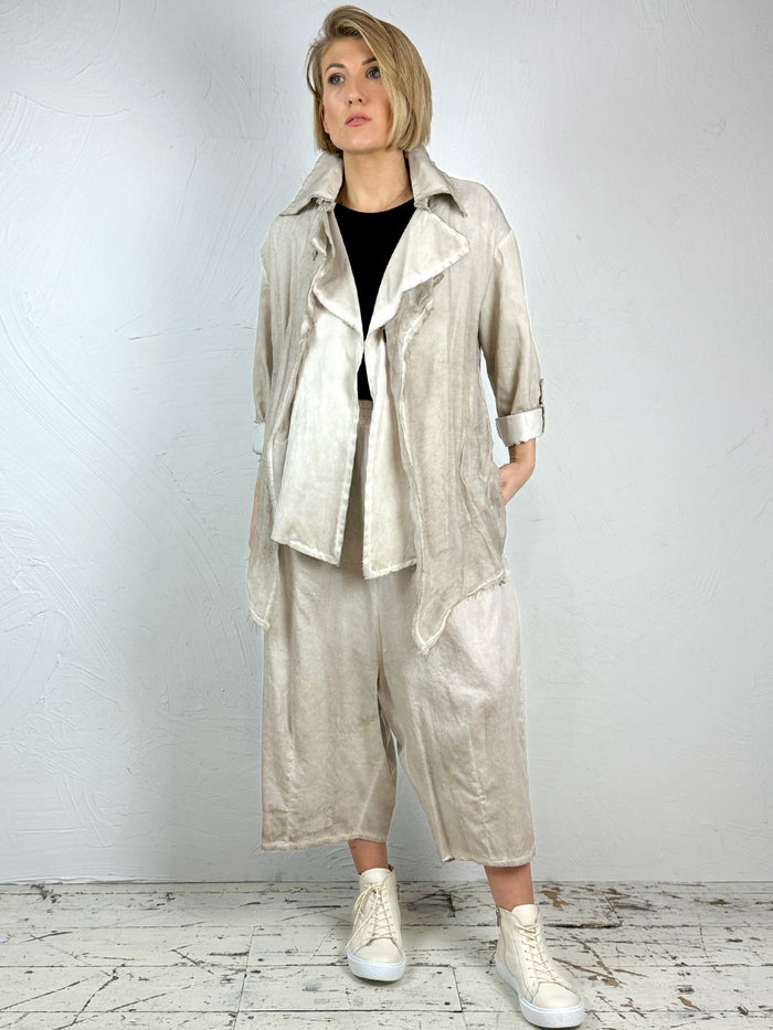 Sanctamuerte Soft Twill Cotton Blend Jacket - 2 Colours