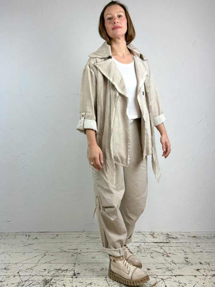 Sanctamuerte Soft Twill Cotton Blend Jacket - 2 Colours
