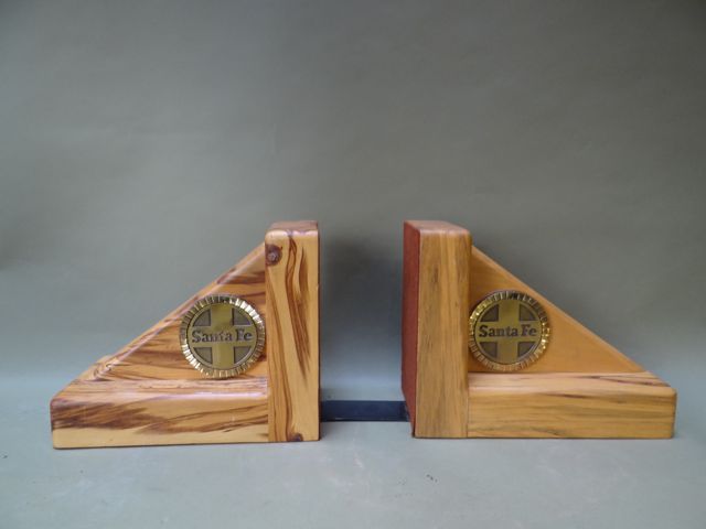 Santa Fe Wooden Bookends