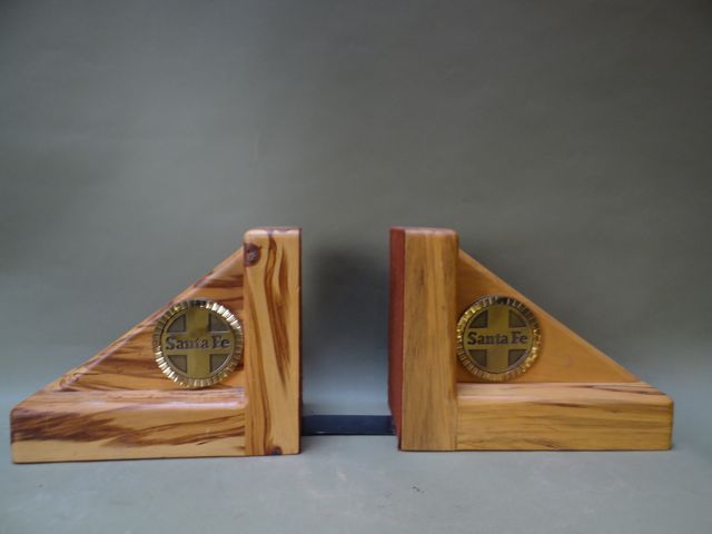Santa Fe Wooden Bookends