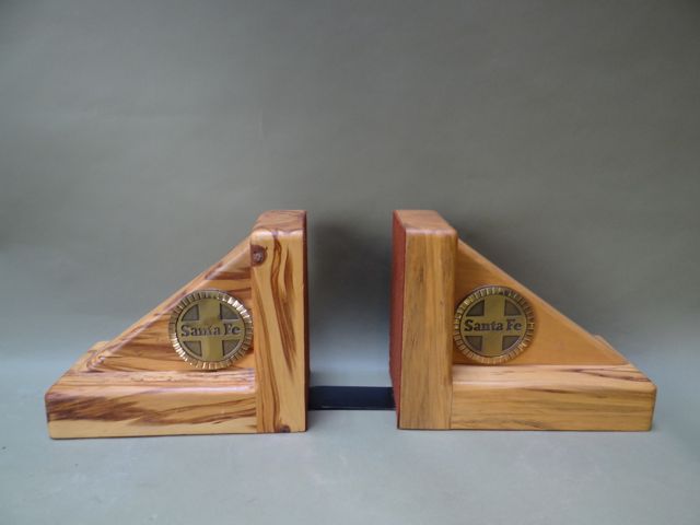 Santa Fe Wooden Bookends