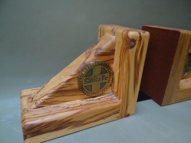 Santa Fe Wooden Bookends