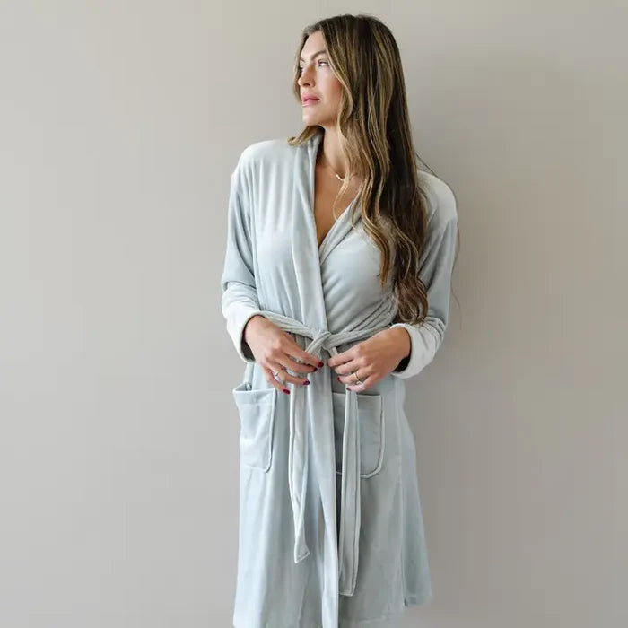 Saranoni Minky Stretch Luxe Robe