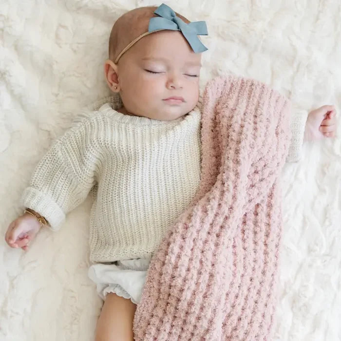 Saranoni Waffle Knit Mini Blanket