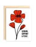 Sending Comfort and Peace Card