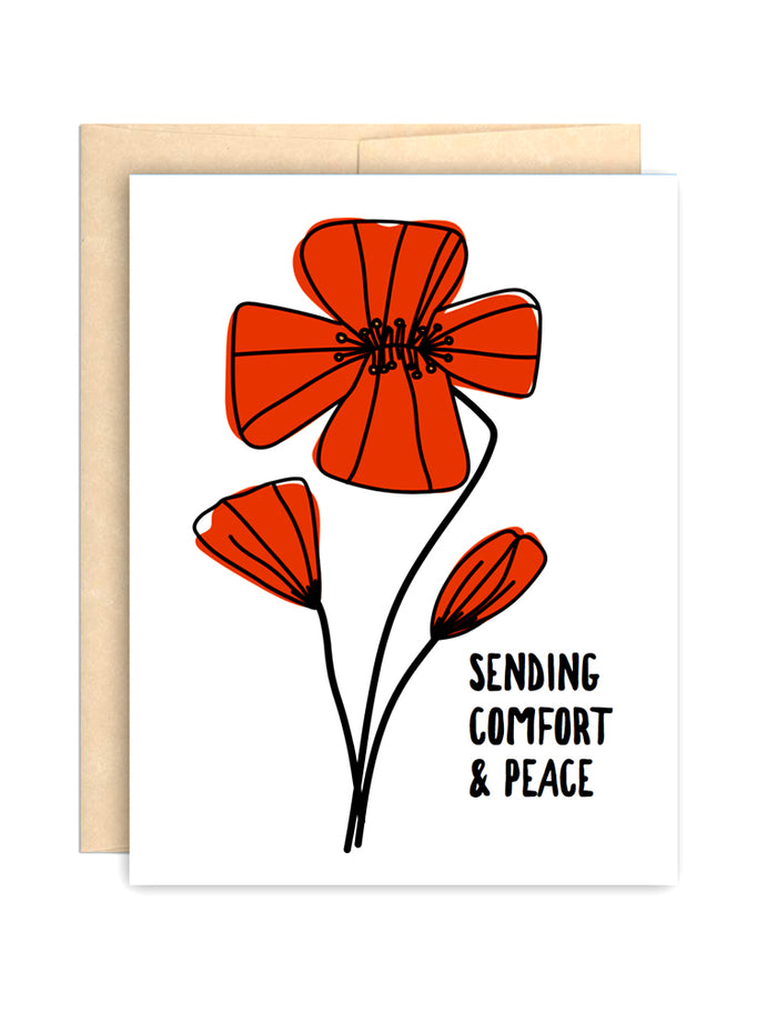 Sending Comfort and Peace Card