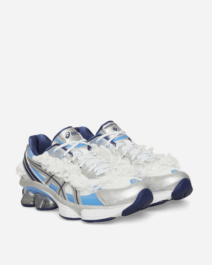 Asics Gel-Kinetic Fluent White/Dive Blue Sneakers Low 1203A822-101