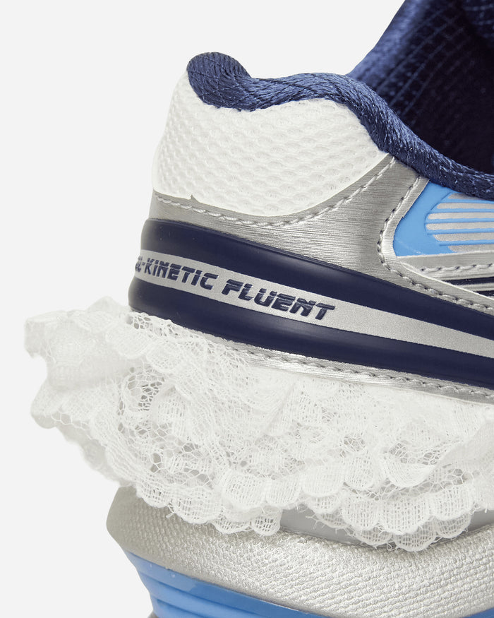 Asics Gel-Kinetic Fluent White/Dive Blue Sneakers Low 1203A822-101