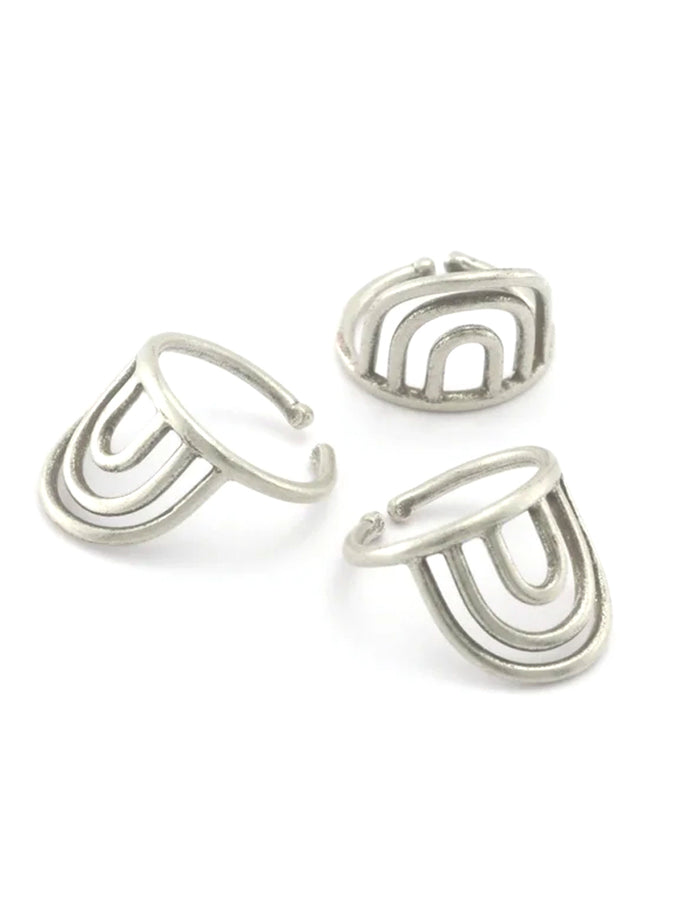 Silver Rainbow Ring