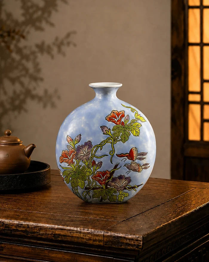 Sky Garden Butterfly Vase