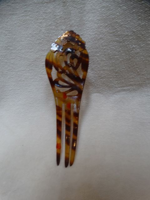 Slim Tortoiseshell Mantilla Comb