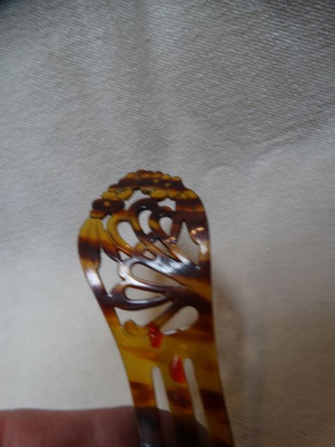 Slim Tortoiseshell Mantilla Comb