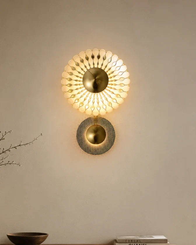 Solara Halo Bloom Wall Light