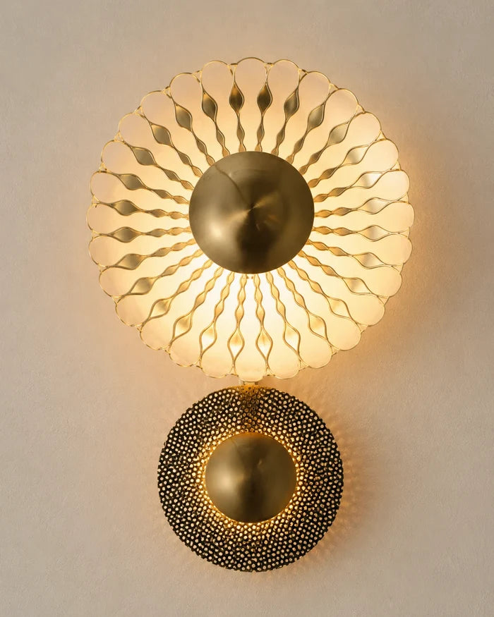 Solara Halo Bloom Wall Light