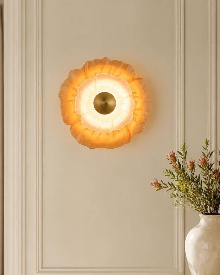 Solara Petal Glow Wall Light